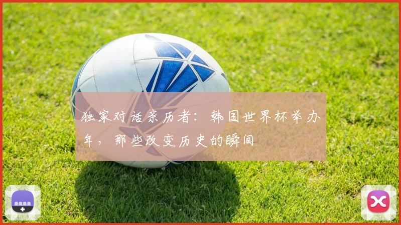 独家对话亲历者：韩国世界杯举办年，那些改变历史的瞬间
